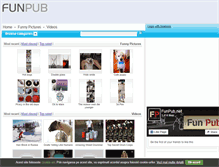Tablet Screenshot of funpub.net